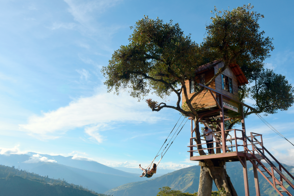 Casa en el Árbol, Baños